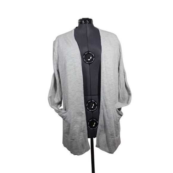 Madewell women's burnout knit Summer‎ Ryder open front cardigan sweater M - Picture 1 of 11